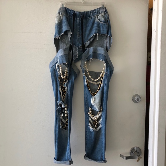unique jeans designs